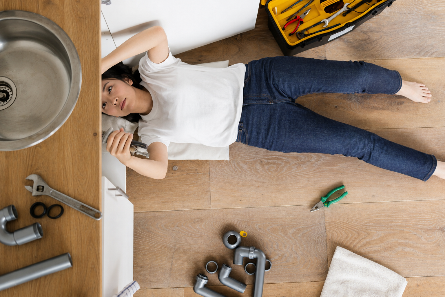 DIYで洗面台はどこまで作れる？プロに任せるべき工事との境界